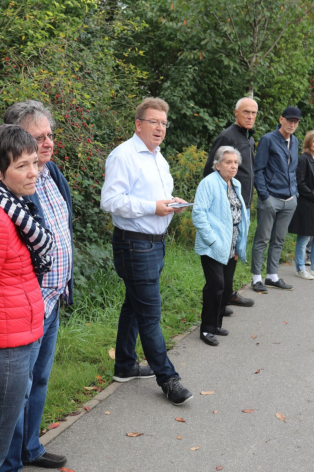 Jürgen Brand von der Anwohnerinitiative 