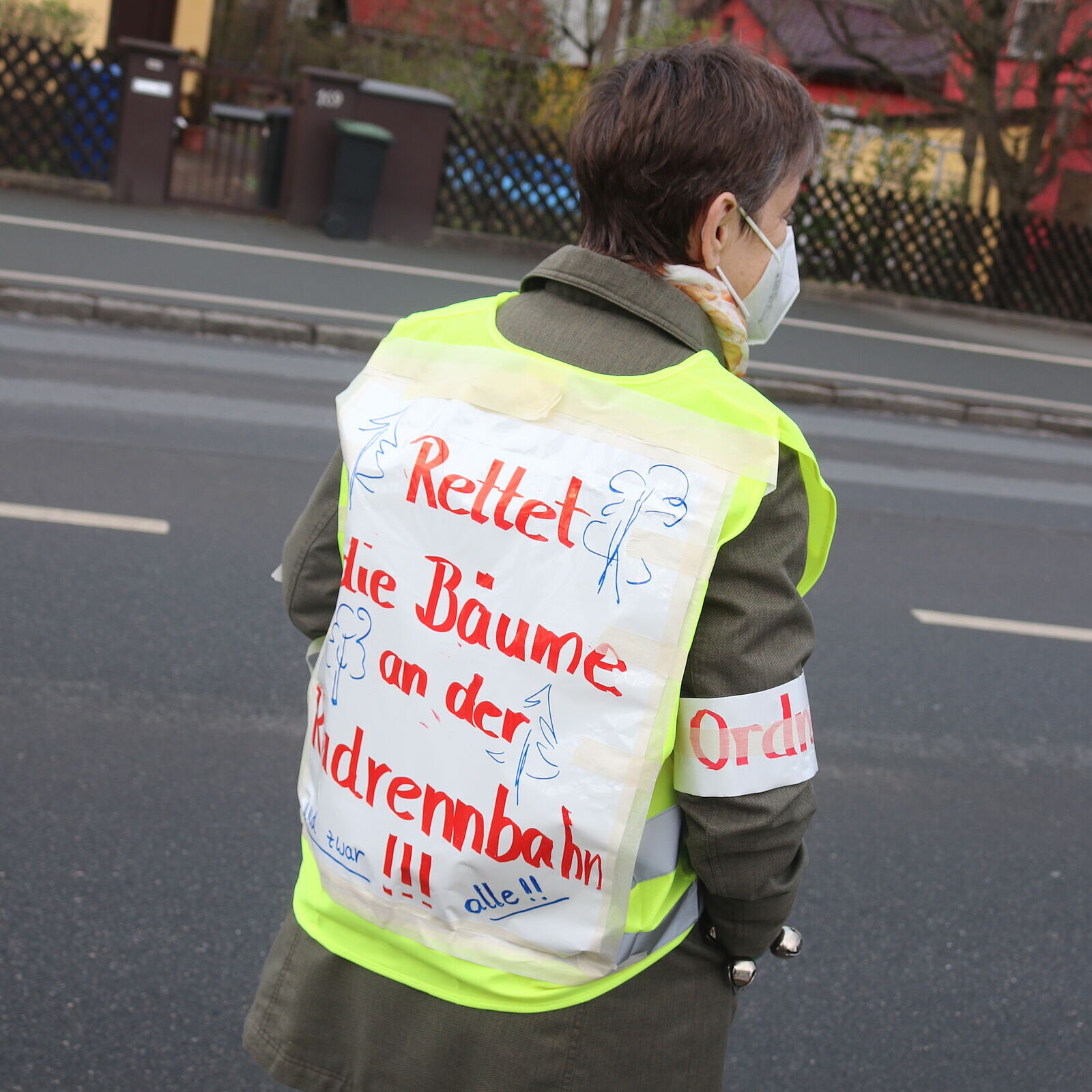 Mahnwache Katzwang (Foto: Wolfgang Dötsch)