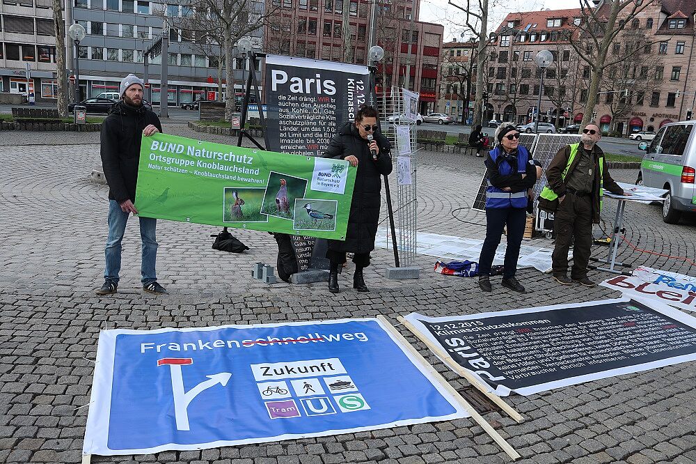 Mahnwache am Plärrer