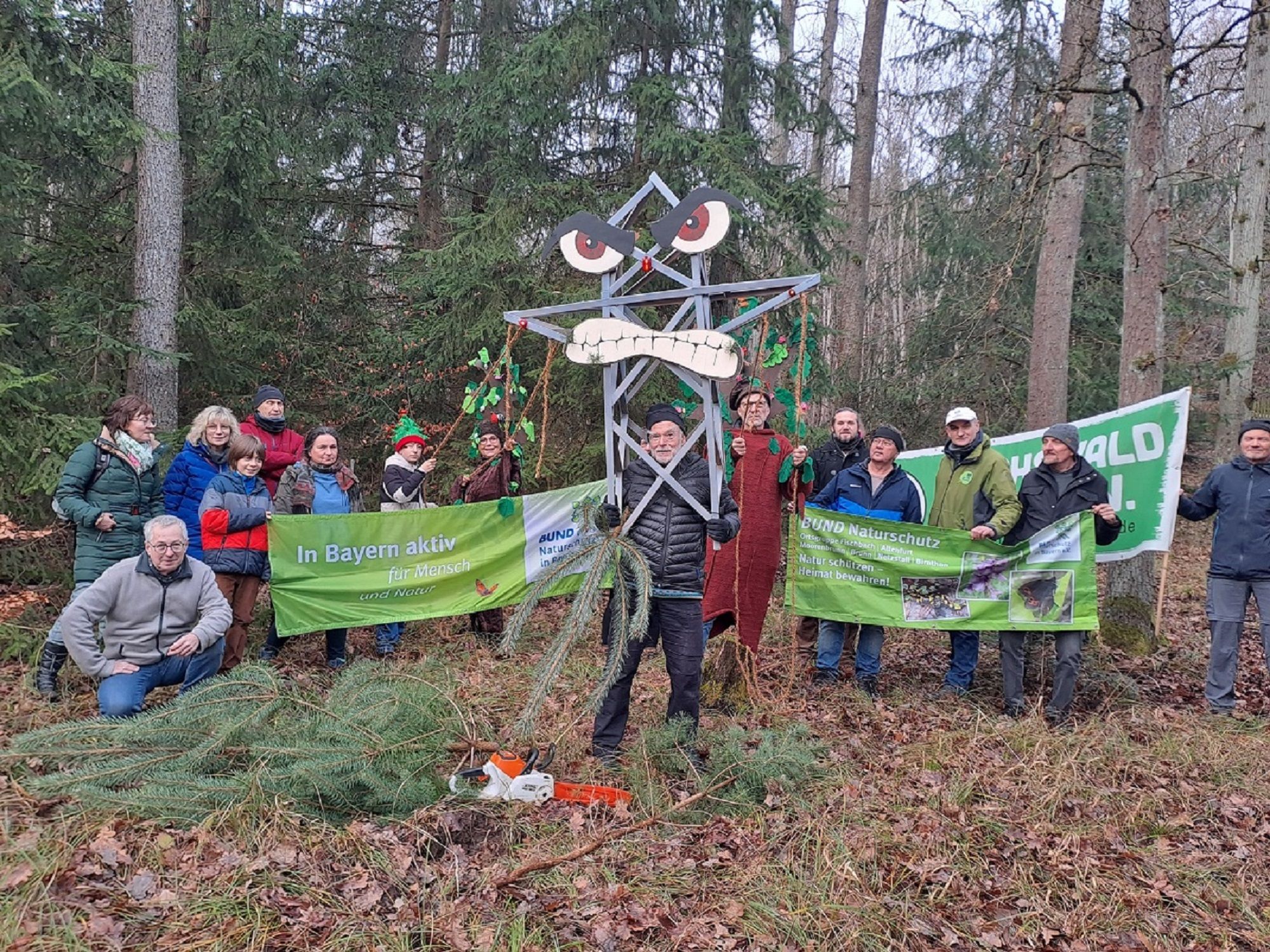 Weihnachtliche Fotoaktion gegen P53