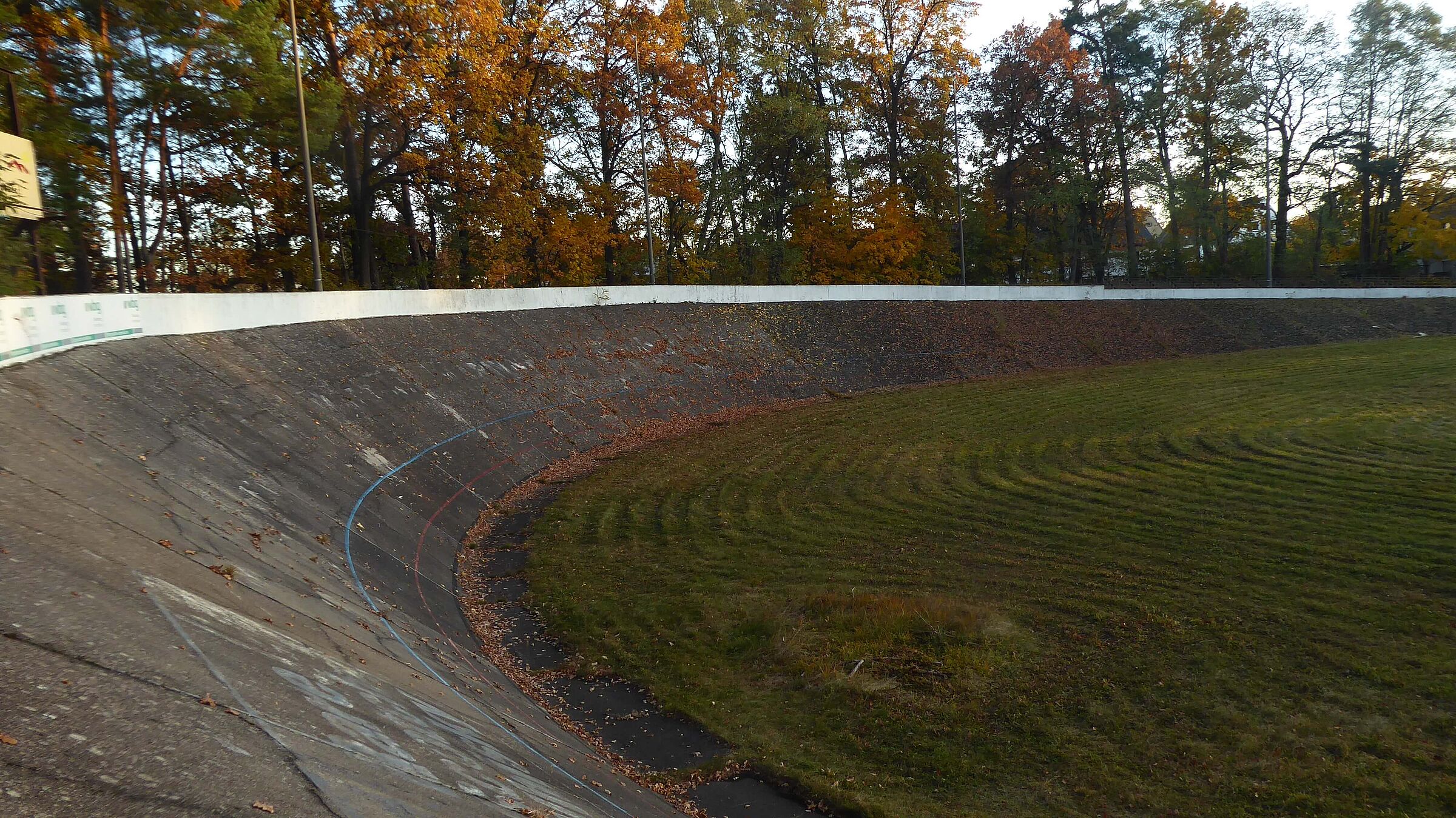 Impressionen von der Radrennbahn