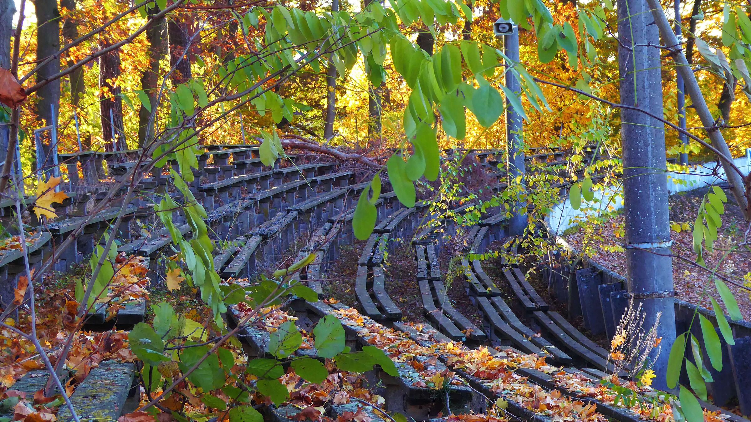 Impressionen von der Radrennbahn