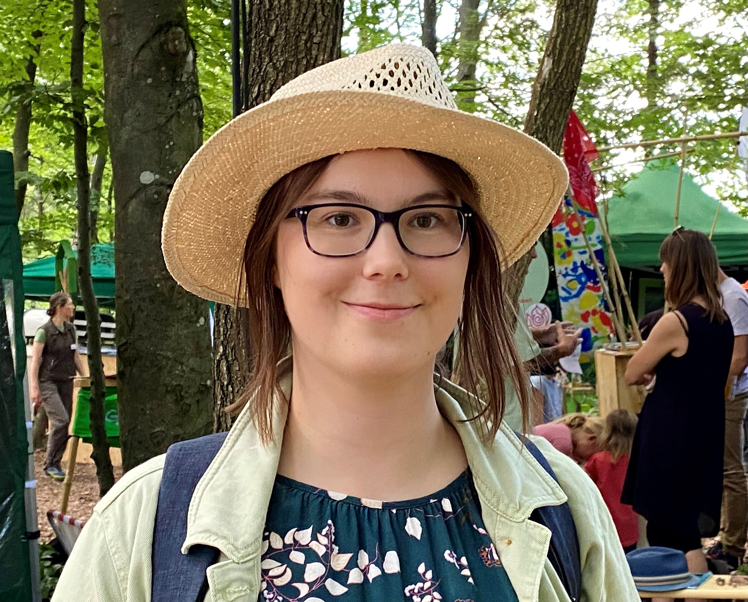 Unsere FÖJlerin Marina Leyh (Foto: Hiltrud Gödelmann) Unsere FÖJlerin Marina Leyh