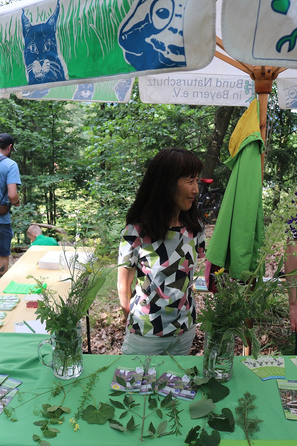 Artenschutzstand (Foto: Wolfgang Dötsch) Artenschutzstand