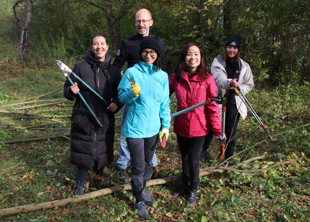 Pflege Streuobstwiese Kleingründlach