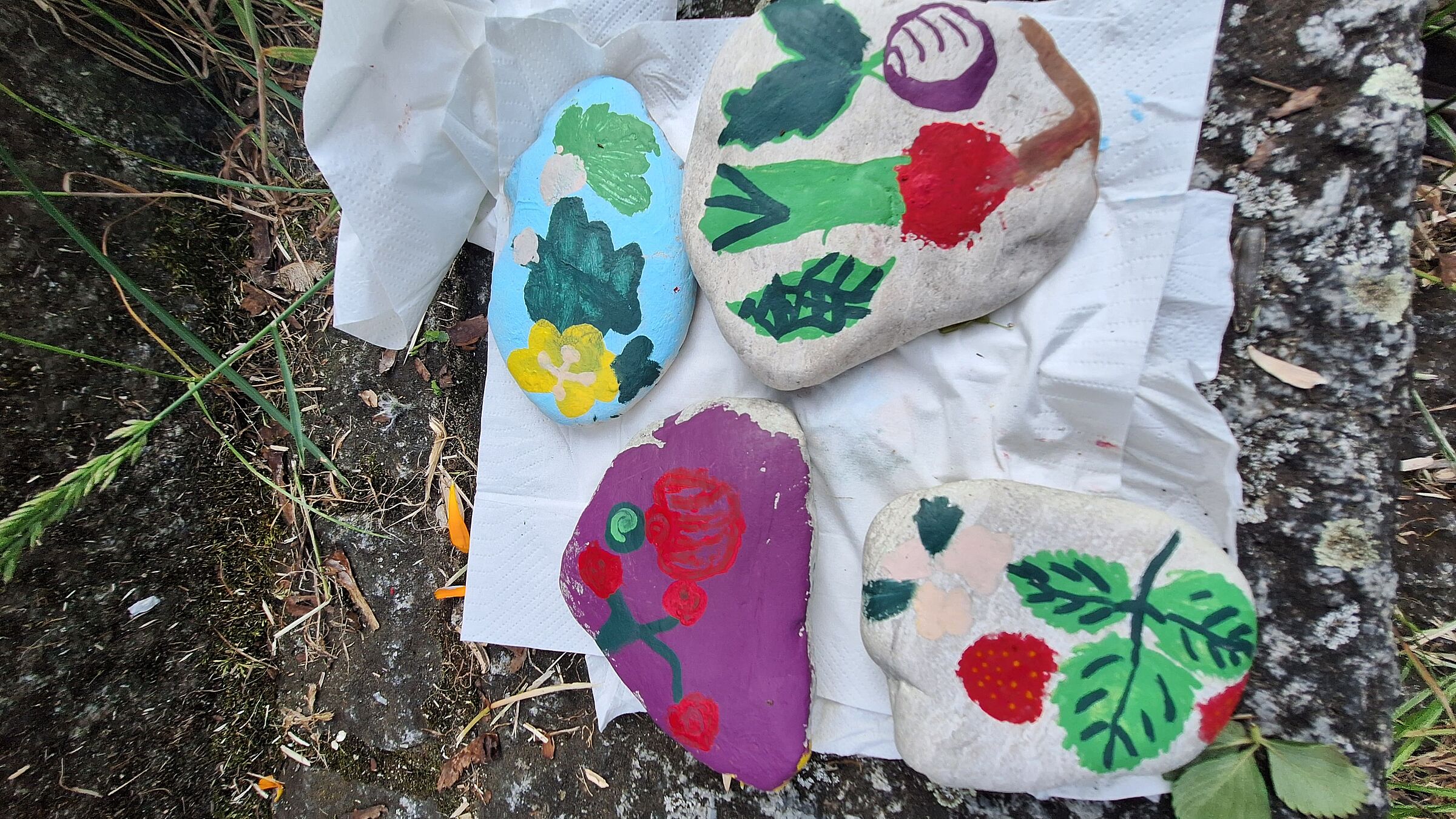 Bunte Steine (Foto: Stefan Bendkowski) Bunte Steine