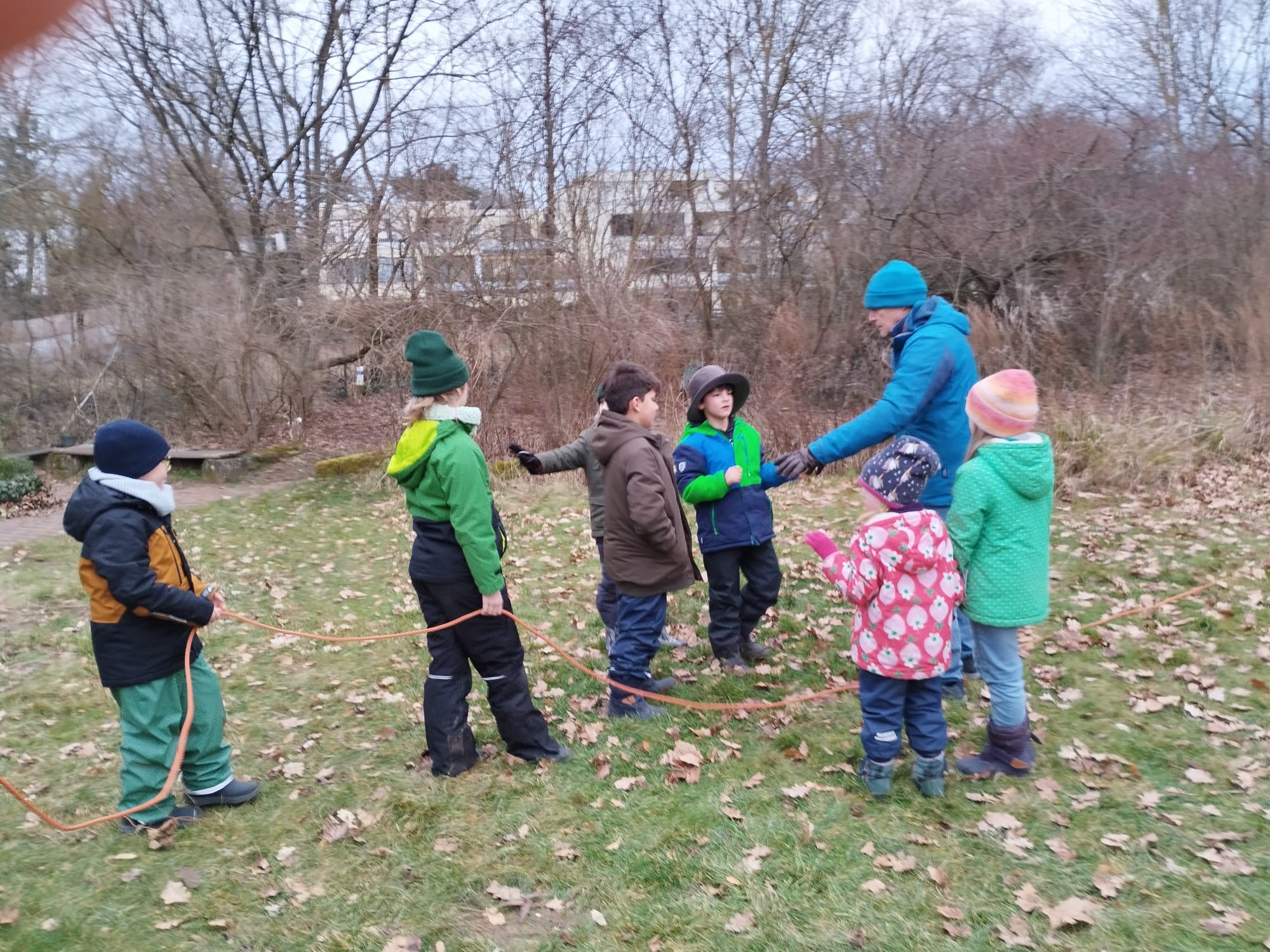Seilziehen (Foto: Sabine Scherer) Seilziehen
