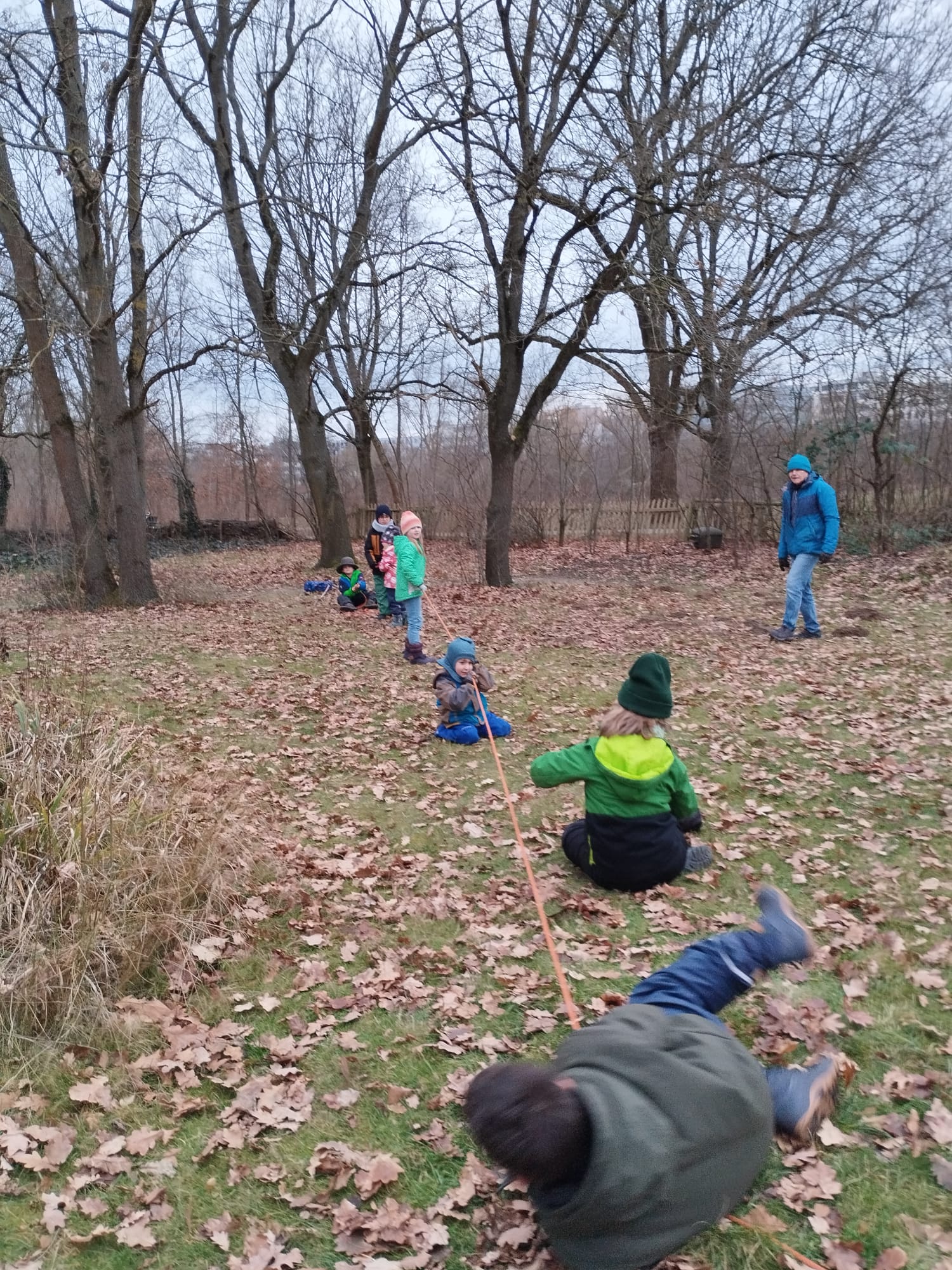 Seilziehen (Foto: Sabine Scherer) Seilziehen