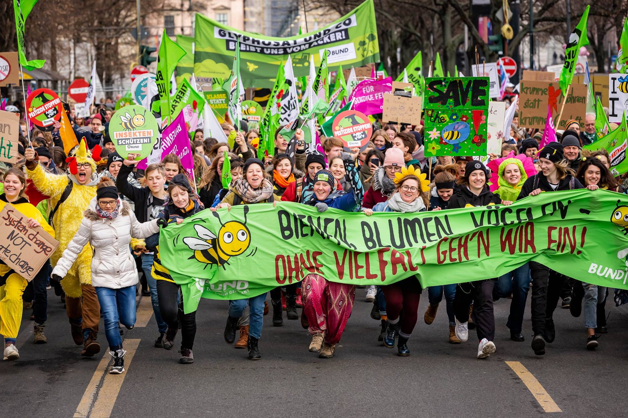 „Wir haben es satt“-Demo Berlin 2019