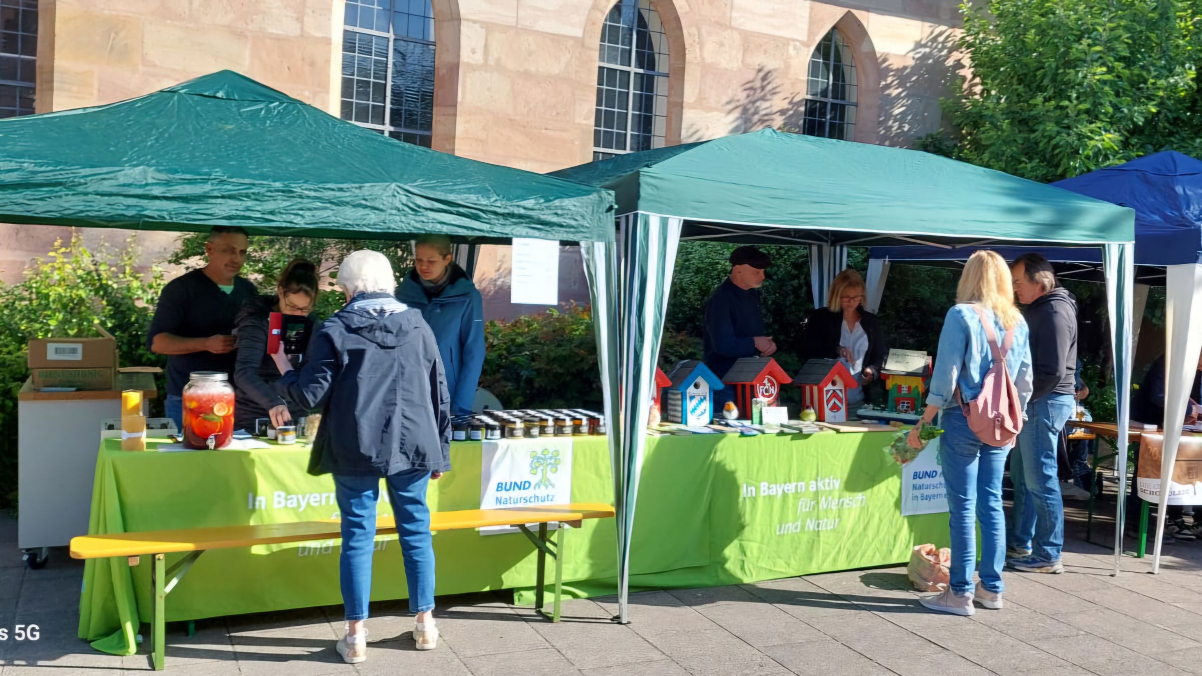 Stand der Ortsgruppe (Foto: Jeannettte Götz) Stand der Ortsgruppe