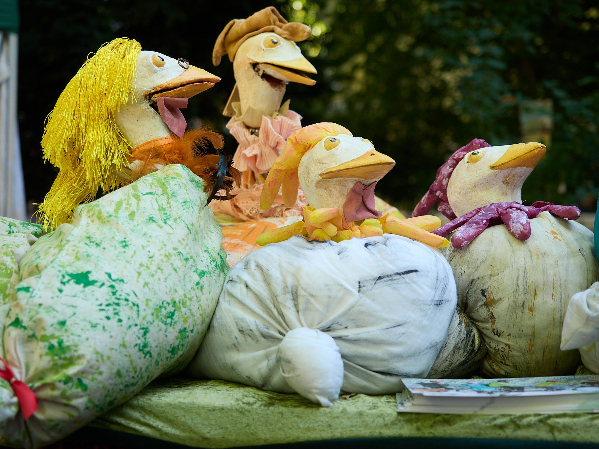 Theater Salzstreuner: Hühner