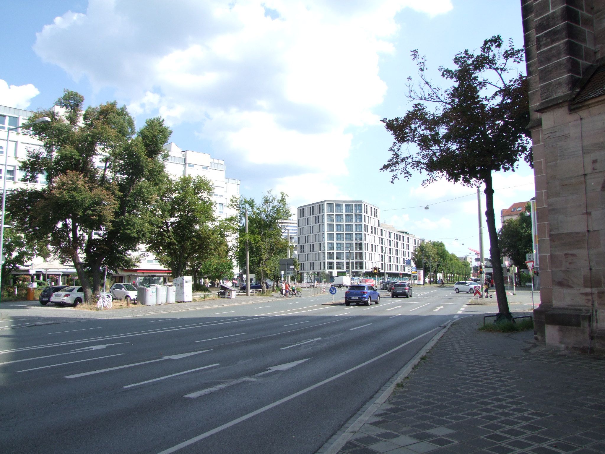 verbliebener Ahorn an der Peterskirche