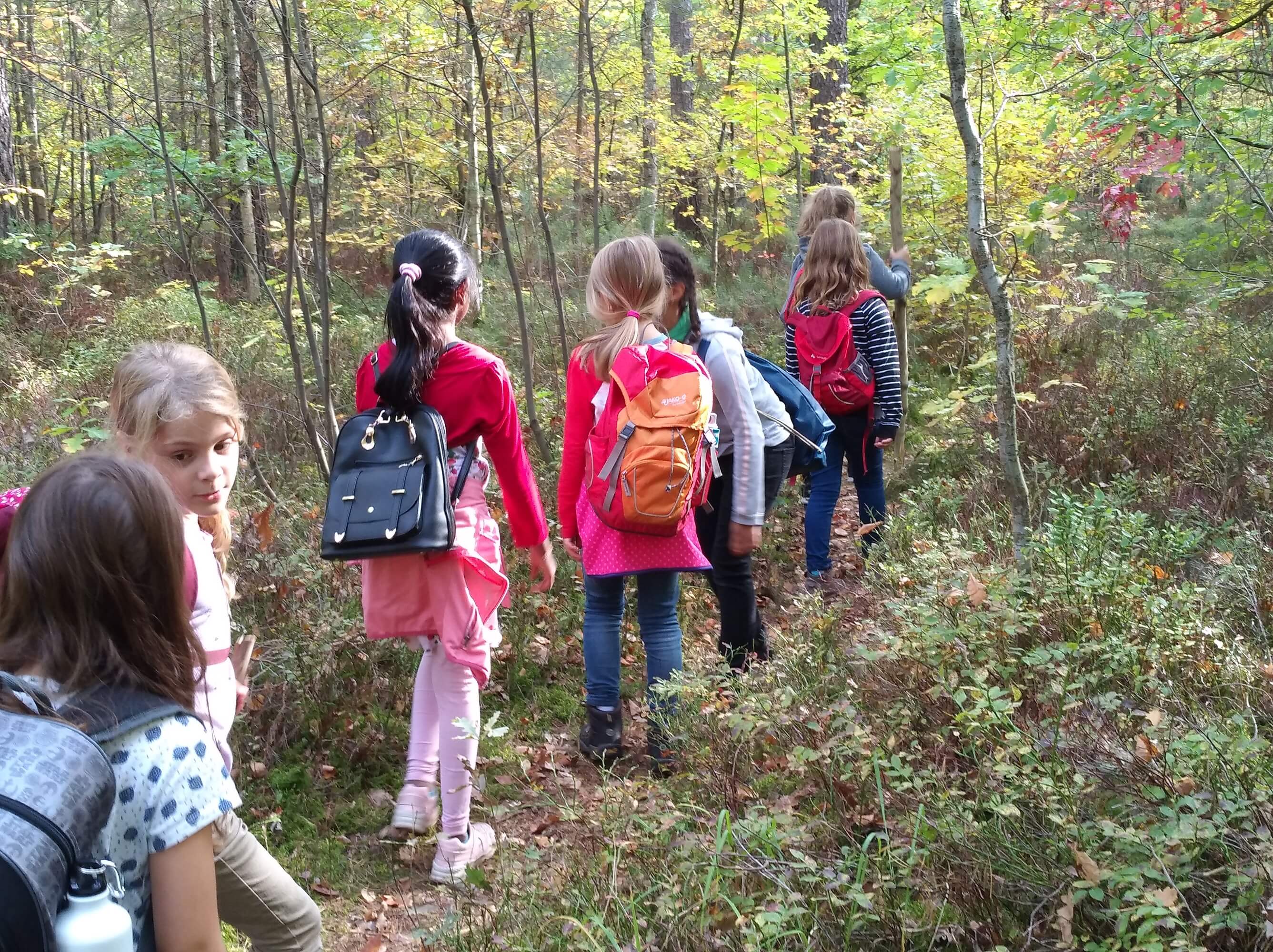 Kindergruppe Gostenhof: Auf in den Wald (Foto: Barbara Philipp) Kindergruppe Gostenhof: Auf in den Wald
