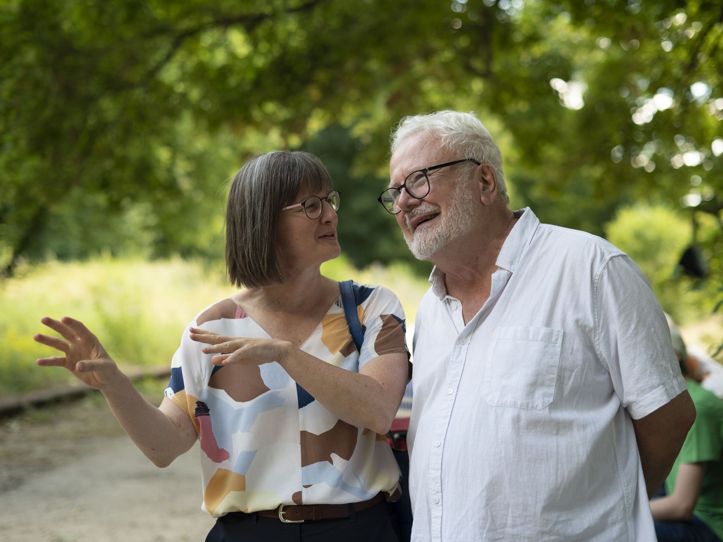 Britta Walthelm und Klaus-Peter Murawski