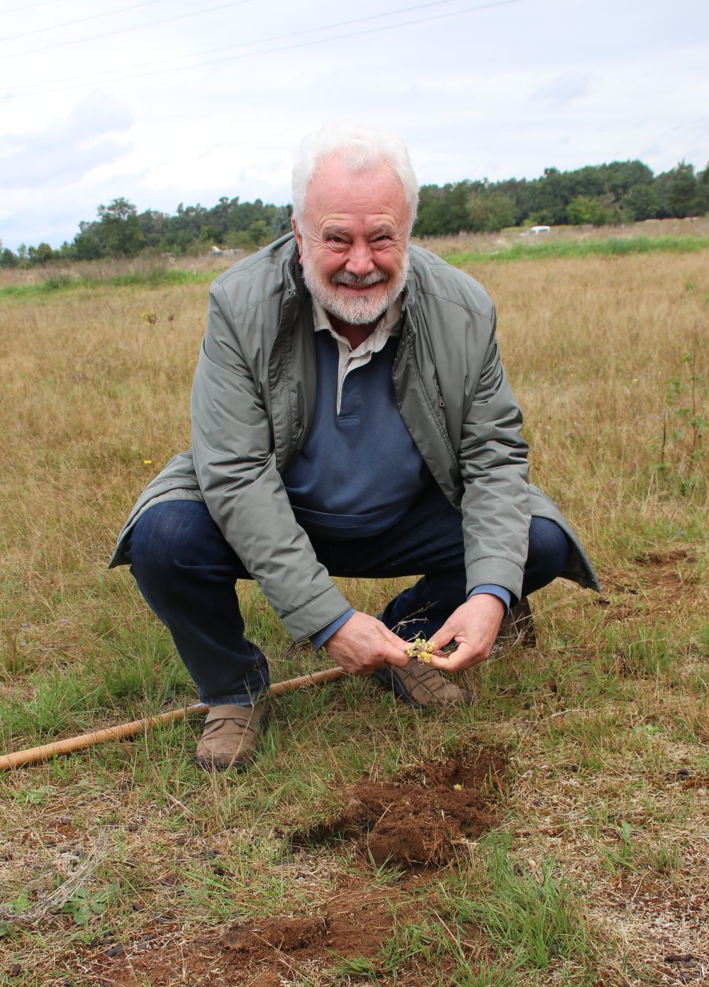 Pressetermin Sand-Strohblume: Klaus-Peter Murawski