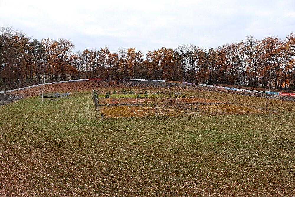 Impressionen von der Radrennbahn