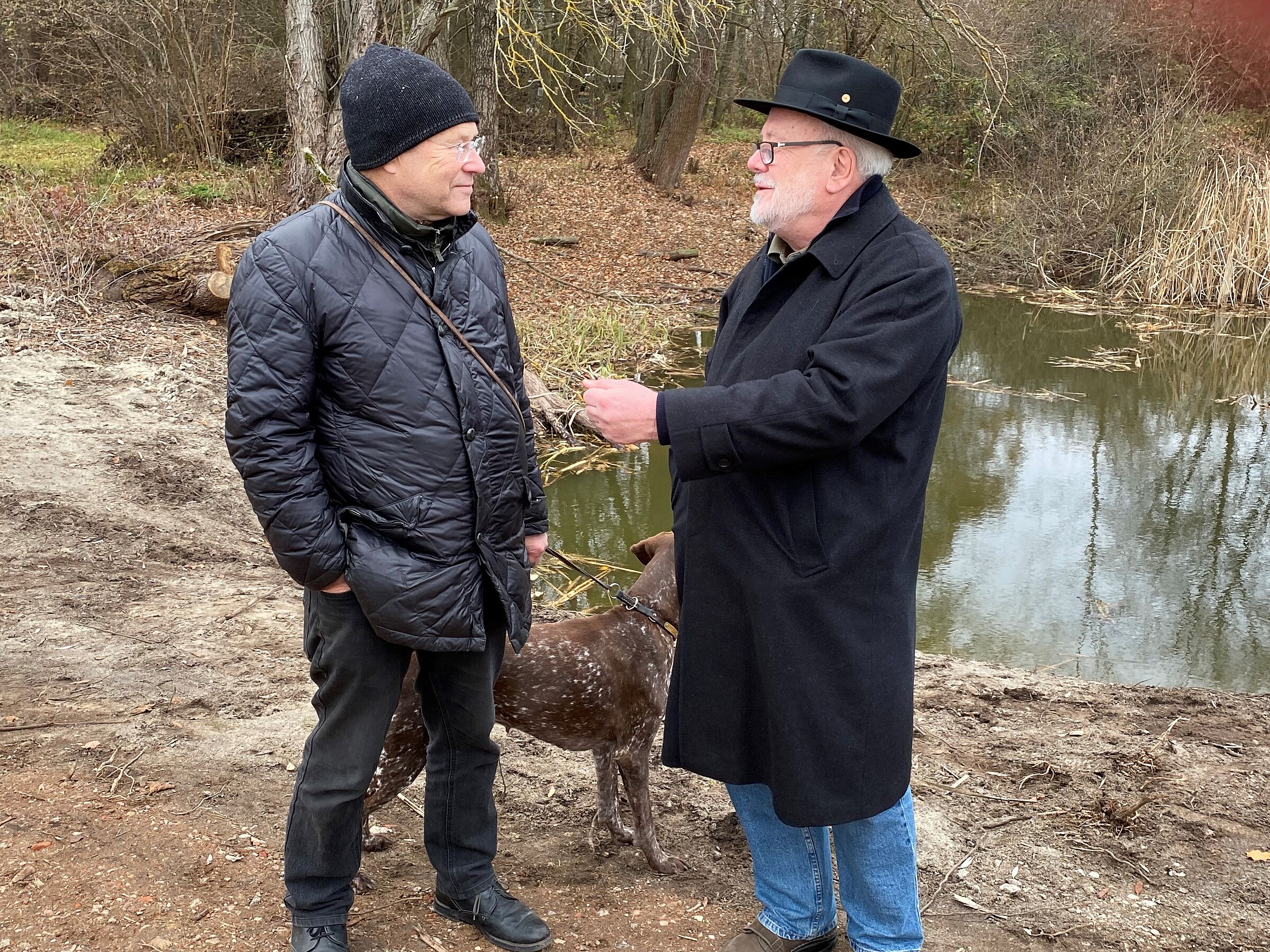 Otto Heimbucher und Klaus-Peter Murawski 