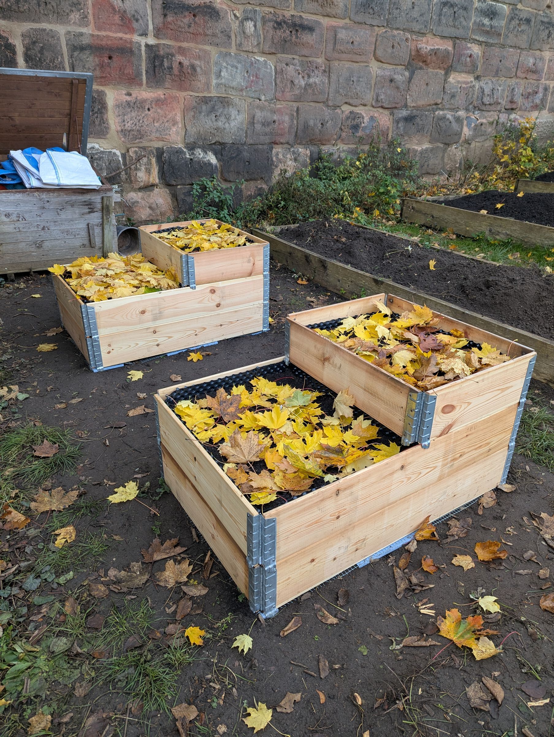 die neuen Beete (Foto: Andrea Reif) die neuen Beete