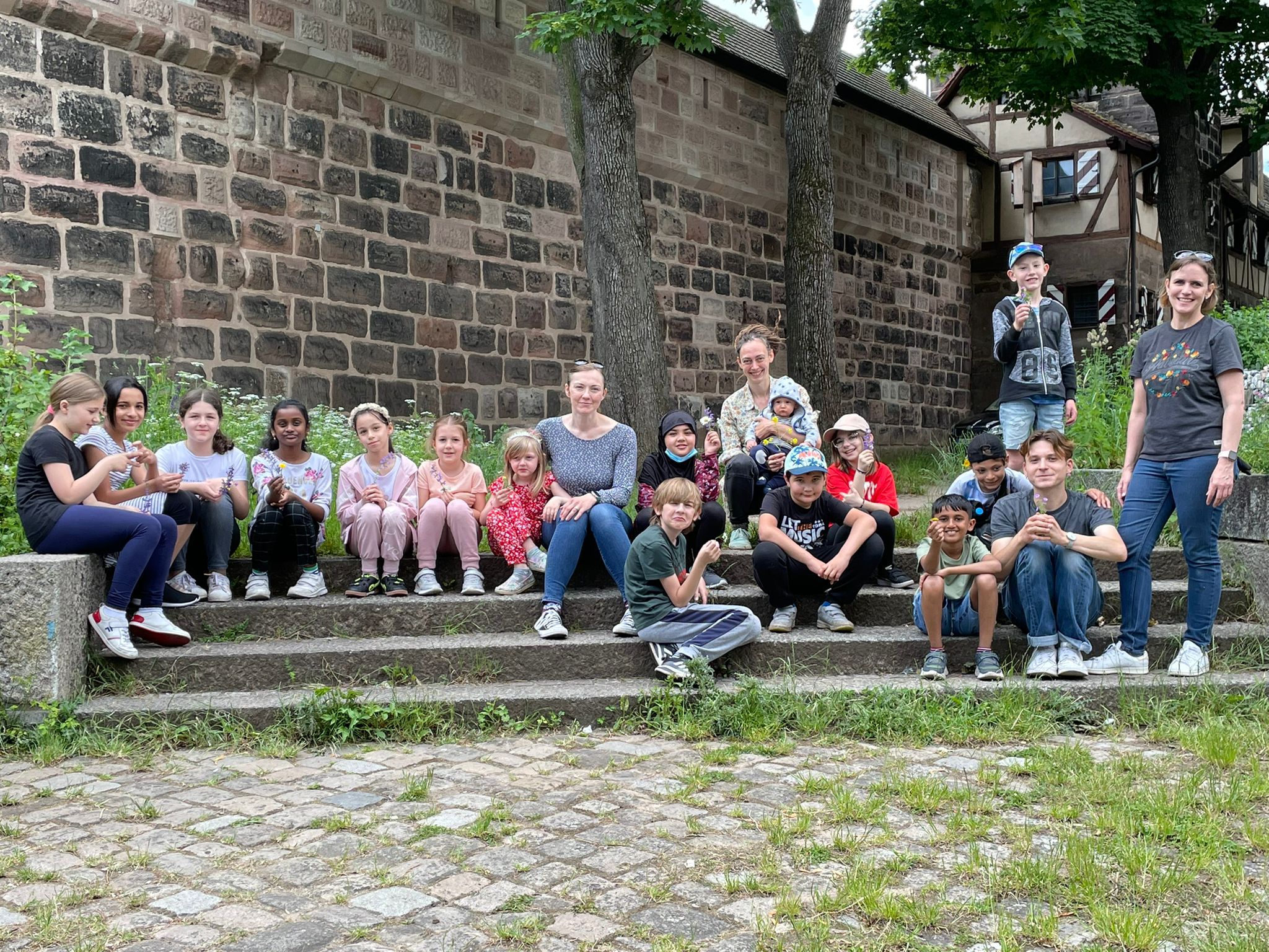 Die Klasse der Grundschule Paniersplatz