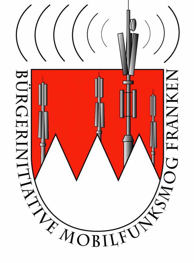 Logo Bürgerinitiative Mobilfunksmog Franken
