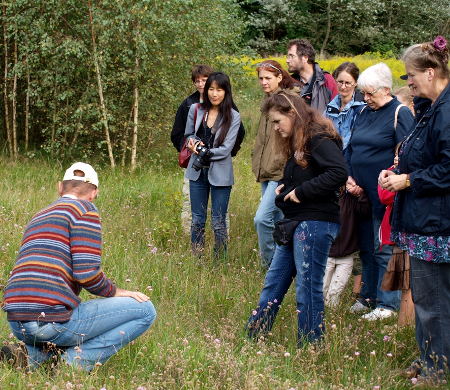 Führung auf der Wiese